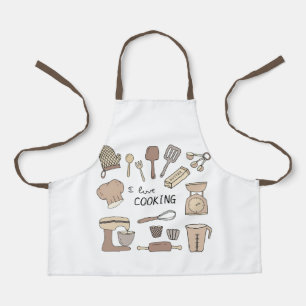 Charmant tablier pour enfants qui aiment cuisiner