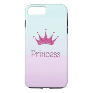 Charmante farbenfrohe Streifen, Tiara, Prinzessin, Case-Mate iPhone Hülle