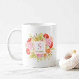 Charmante Frühlingspastete Flora Kaffeetasse