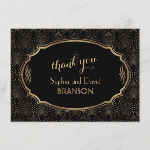 Charmante Grande Gatsby Art Déco MERCI Mariage
