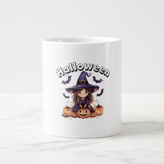 Charmante Halloween Hexenspezialität Tasse (Vorderseite)