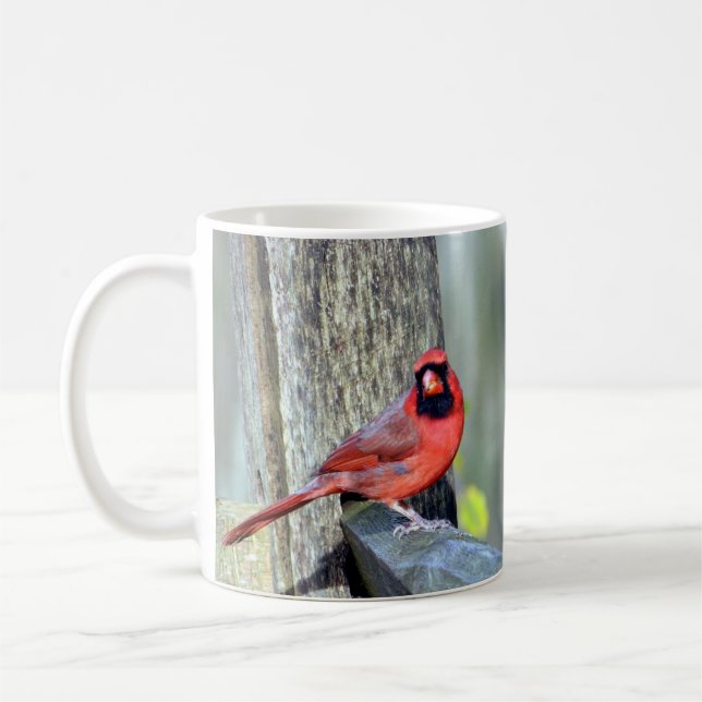 Charmante Kardinäle (Männer und Frauen) Tasse (Links)