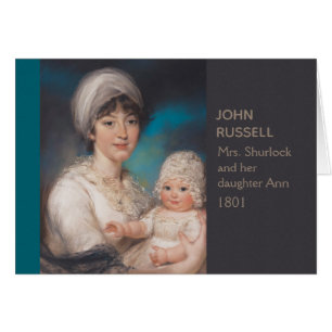 Charmante mère portrait bébé John Russell CC0972