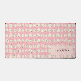 Charmante Motif de fraises Monogrammes Cadeaux