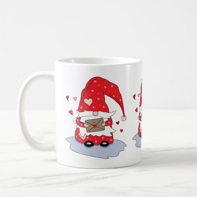 Charmante Mug classique rouge (Gauche)