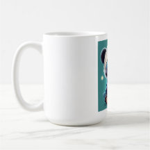 Charmante Panda-Tasse für Kaffeeliebhaber