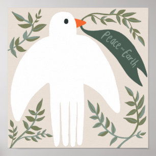 Charmante Peace Dood Weihnachten Weihnachten Weihn Poster