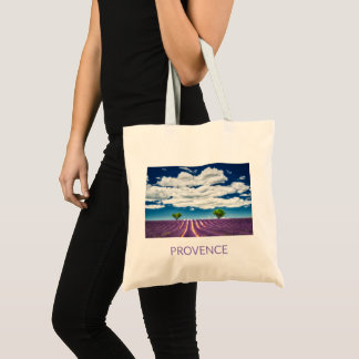 Charmante Provence Landschaft Tragetasche