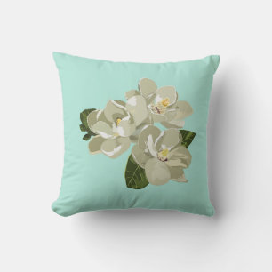 Charmante Südliche Magnolia Kissen
