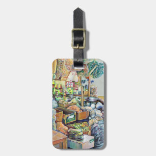 Charmante Versprechen eines schönen Tekka-Zentrums Gepäckanhänger