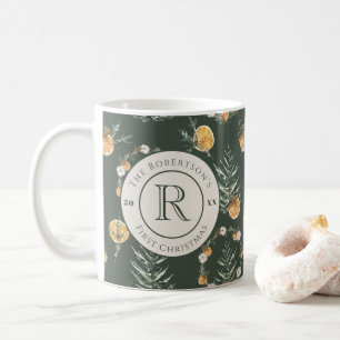 Charmante Weihnachten: Mit Monogramm neu Kaffeetasse
