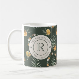 Charmante Weihnachten: Mit Monogramm neu Kaffeetasse