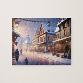 Charmante Weihnachtsdörfchen Winterherrschaft