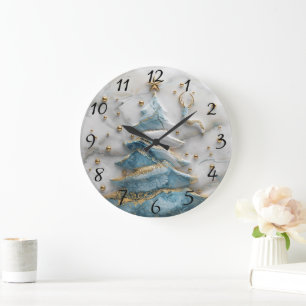 Charmante Weihnachtsuhren Große Wanduhr