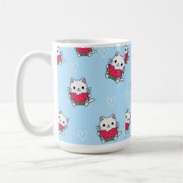Charmanter Cartoon Cat Tasse | Perfektes Geschenk 