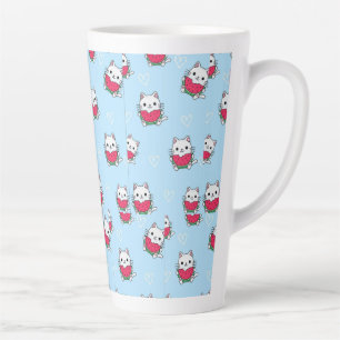 Charmanter Cartoon Cat Tasse Perfektes Geschenk