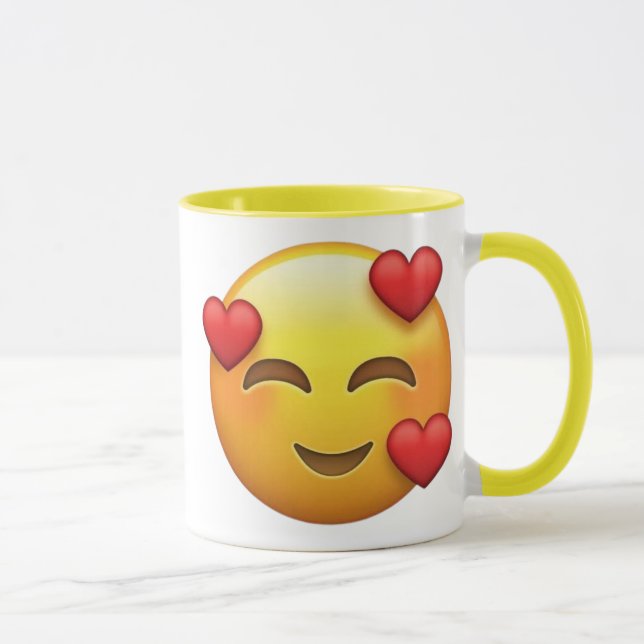 Charmanter Emoji-Cup Tasse (Rechts)