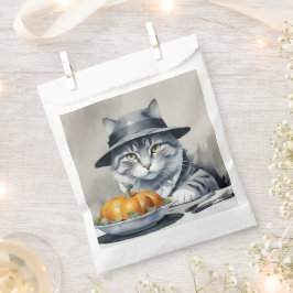 Charmanter festlicher Erntedank Cat in Disguise Geschenktütchen