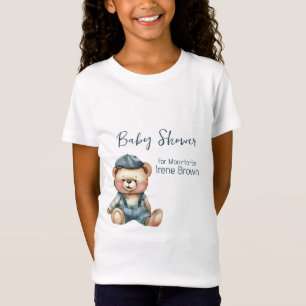 Charmanter, gemütlicher Baby-Dusche T - Shirt