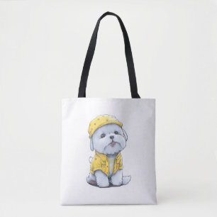 Charmanter süßer Hund Tasche