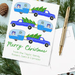 Charmanter Weihnachtscamper Vintag Trailer Retro R Postkarte<br><div class="desc">Ich hoffe,  Ihnen gefällt dieses Design. Fügen Sie Ihren eigenen Text vorne oder hinten hinzu. Karo in meinem Shop für mehr Urlaubsdesigns und passende Artikel von Packpapier bis Küchentücher!</div>