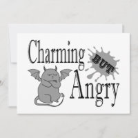 Charmantes, aber wütend kleines böses Zitat lustig