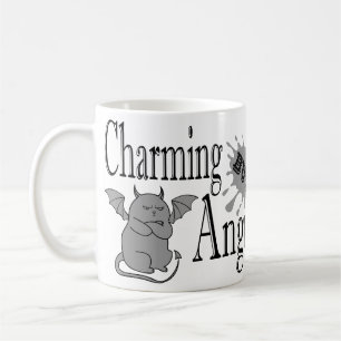 Charmantes, aber wütend kleines böses Zitat lustig Kaffeetasse