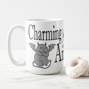 Charmantes, aber wütend kleines böses Zitat lustig Kaffeetasse