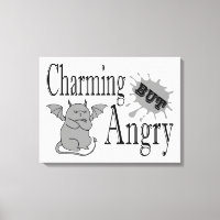 Charmantes, aber wütend kleines böses Zitat lustig
