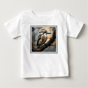Charmantes Lachen: Kookaburra in Ölfarbe Baby T-shirt