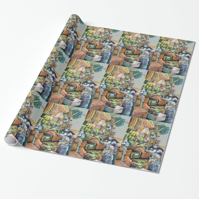 Charmantes Versprechen des schönen Tekka-Zentrums, Geschenkpapier (Ungerollt)