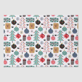 Charmantes Weihnachtsdesign Seidenpapier