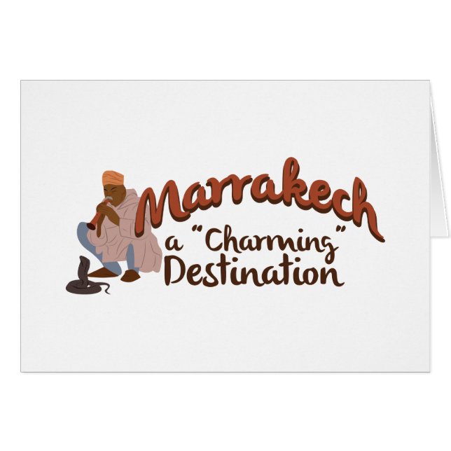 Charmantes Ziel von Marrakesch (Vorderseite (Horizontal))