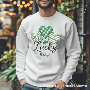 Charme Chanceux : Sweat pour Homme Personnalisé po