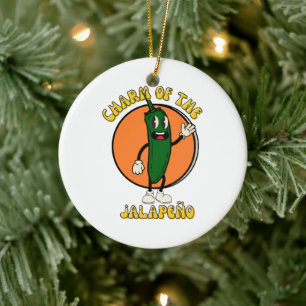 Charme des Jalapeño Keramik Ornament