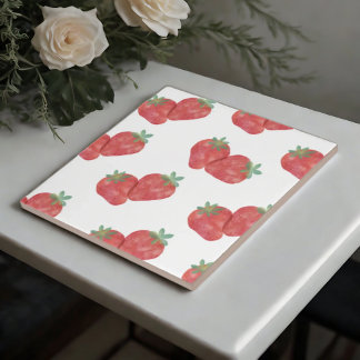 Charme fraise Carreaux céramiques