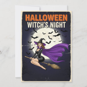Charme gothique Invitation d'Halloween