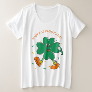 🌈 Charme Lucky Plus Taille Tee