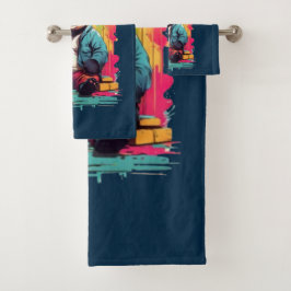 Charme Panda Vibrant | Illustration unique