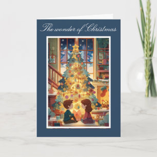 Charme-Schnitt Papier Weihnachtskarte Karte