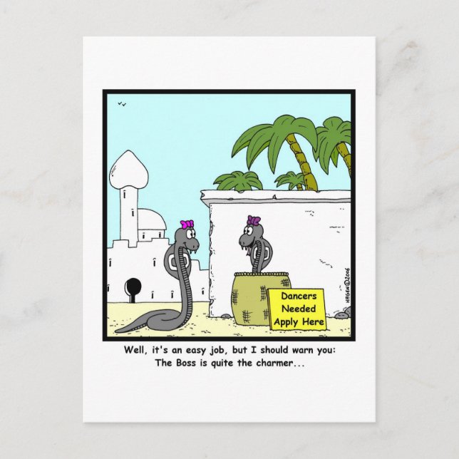 Charmer Postkarte (Vorderseite)