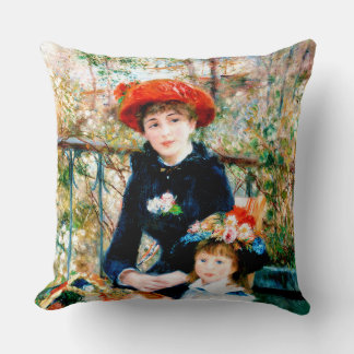 Charmimg Renoir's "Two Sisters" Berühmte Malerei Kissen
