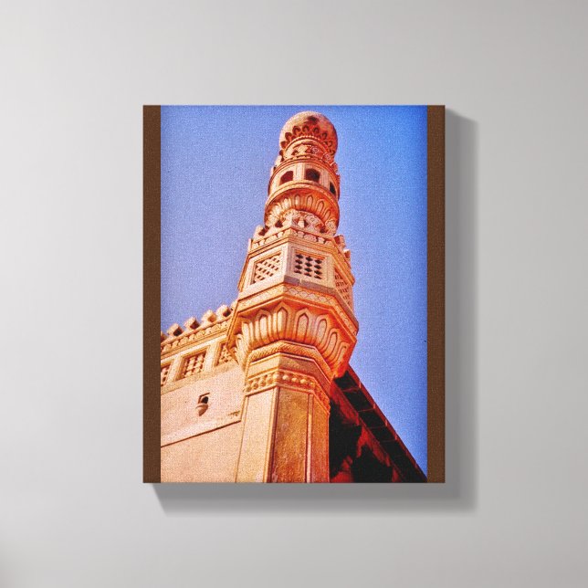 Charminar Minaret Leinwanddruck (Vorderseite)