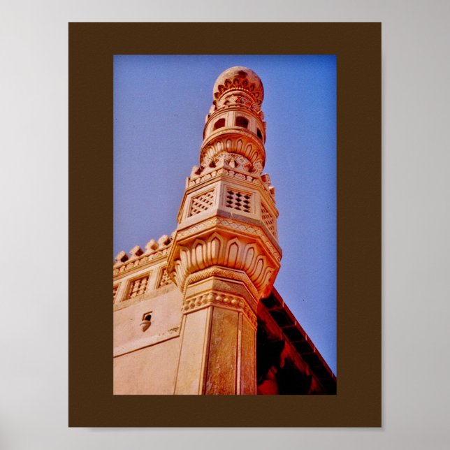 Charminar Minaret Poster (Vorne)