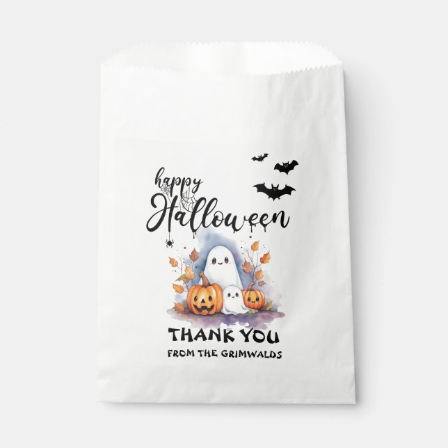 Charming Anpassbares Halloween Geschenktütchen (Vorderseite)