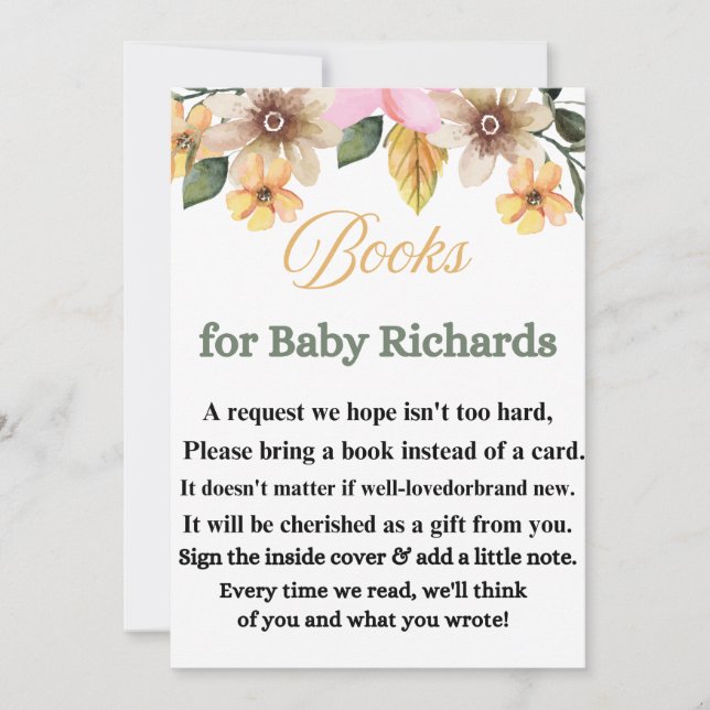 Charming-Babydusche Einladung (Vorderseite)