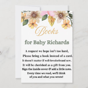 Charming-Babydusche Einladung