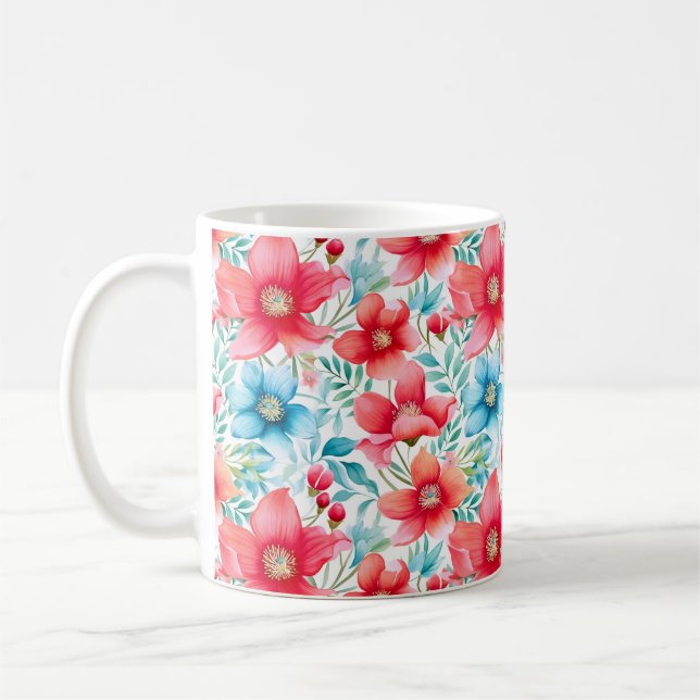 Charming Bouquet Ranya Muster-65292 Kaffeetasse (Links)