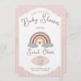 Charming Bubblegum Delight Baby Shower Invitations Einladung