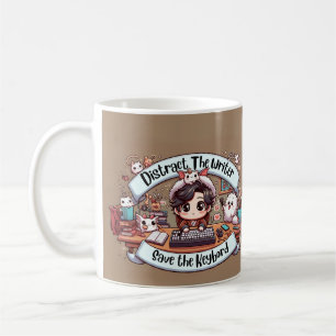 Charming Chaos: Das Wesen des Schriftstellers Kaffeetasse